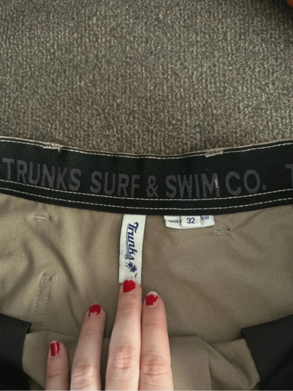 Men's Surf & Swim Co Swimtrunks in Light Khaki